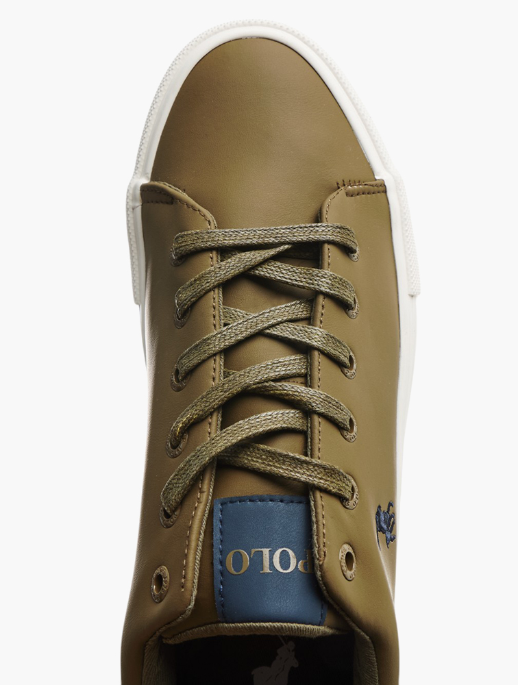 MyRunway | Shop Polo Olive Basic Sneakers for Men from MyRunway.co.za